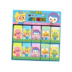 뽀로로 사각지우개 1EA 디자인 랜덤