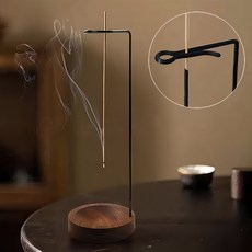 쓸리미너 스틱 인센스홀더 향꽂이 거치대 인테이러 향홀더, 1개