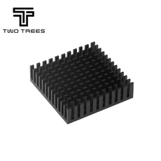 NEMA 17 댐퍼 식사 및 스테퍼 모터 진동 Ender 3 CR10 프린터 용 방열판이있는 충격 흡수 장치, 02 1pcs with back glue