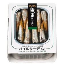 K&K 日式醬煮鰯罐頭 居酒屋下酒菜, 105g, 1個