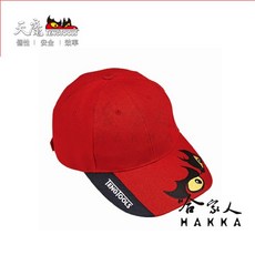 天魔工具 紅色賽車帽 瑞典精品 刺繡logo 棒球帽, 1個