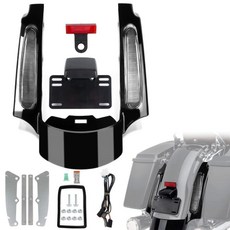 오토바이 리어 머드 가드 페시아, 1. Clear, 기본