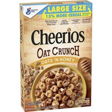 Cheerios 早餐穀物圈圈麥片 蜂蜜燕麥口味, 1個, 515g