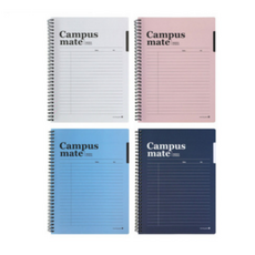 모닝글로리 4000 캠퍼스메이트 16절 좌철 인덱스 스프링 노트, 랜덤발송, 1개