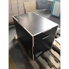 크로스핏 점프 박스 나무상자 체조 근력 홈트 와드 훈련 우드 장비, 12x14x16