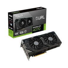ASUS 華碩 DUAL GeForce RTX 4070 O12G OC D6X 12GB, 雙-RTX4070-O12G