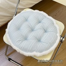 小日子家居館 加厚圓形坐墊 辦公室椅墊 四季通用