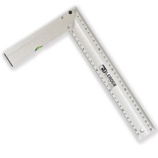 툴리버 ㄱ자 기역자 알루미늄 타일 건축 설계 제도용 직각자, 소 300mm 30cm, 1개