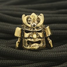 파라코드캥핑팔찌 파라코드 비즈 금속 참 팔찌 액세서리 생존 나이프 끈 DIY 펜던트 버클 1 개, [05] Black, 1개