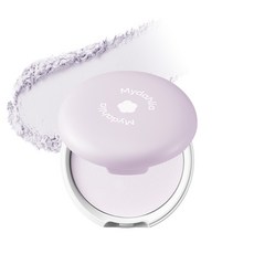 [초미세파우더+모공블러+피지흡착] 마이달리아 유분 컨트롤 피니시 파우더 팩트, 1개, 라벤더