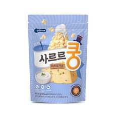 베베쿡 유아용 사르르쿵 과자, 치즈요거트, 23g, 1개