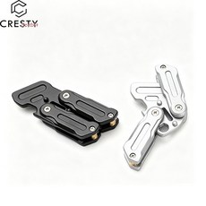 크레스티 고급 메탈 발리송 장난감 EDC 피젯 토이 오프너 기능 스트레스해소 휴대용, 실버, 1개