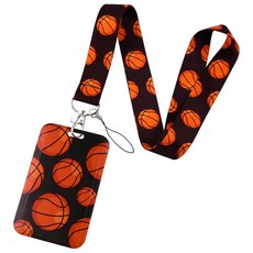 BKBKAAK ID 카드 배지 홀더가 있는 자폐증 랜야드 실키 넥 랜야드가 있는 블랙 플라스틱 이름표 홀더 어린이 여성 교사를 위한 Cool Be Kind 무지개 키체인, 농구