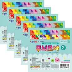 종이나라 무늬모아2 색종이, 5팩, 50개