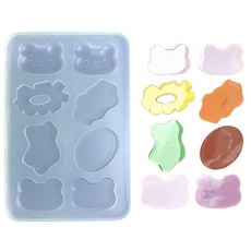 맛있는 간식 금형 샌드위치 버거 실리콘 금형 토스트 버거 베이킹 금형, 1개, B