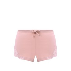 라펠라 레이스 디테일 드로스트링 파자마 하의