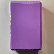 高密度防滑EVA瑜珈磚 瑜珈輔具 拉筋伸展 紫色 180克, 1個, 紫色【180克】