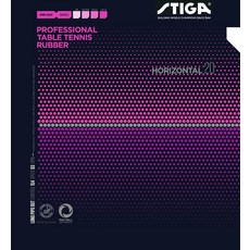 스티가 (STIGA) 탁구 고무 알갱이 고무 호리존탈 20 블랙 특박 1711200106, 1개