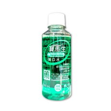 寶馬生 漱口水200ml 薄荷口味 清新口氣 口腔保健, 1個