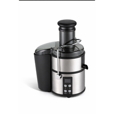 e世健康生活館 鳳梨牌 EX-301SS 榨汁機 五段式 汁渣分離 304不鏽鋼刀盤 高出汁率 輕巧易清洗, 黑色