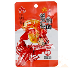 18g 가재 맛 중국간식 저칼로리식품 한입간식 곤약젤리