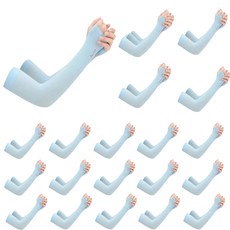 굳나이픽 쿨토시 심리스 팔토시 2p x 20세트 대용량, 쿨 블루 40p