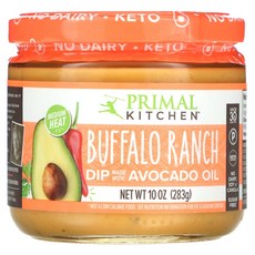 Primal Kitchen Buffalo Ranch Dip 10 oz (283 g) 1팩, 1개, 283g