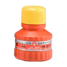 吳竹Kuretake 吳竹硃砂液 80c.c./200c.c. (黃蓋) 宗教用, 1個, 黃蓋 80cc