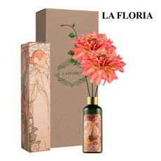 라플로리아 꽃 디퓨저, 1개, 200ml, S6.다시한번힘내요향/B3.달리아-L12/레드