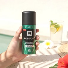 로만노 클래식 데오드란트 바디 스프레이 ROMANO DEODORANT, 1개, 150ml