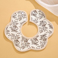 데이희 엄마턱받이 침받이 띠침받이, 1개, 히비스커스 가지