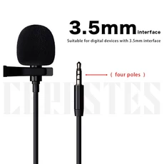 카메라용 고충실도 외부 유선 마이크 휴대폰 컴퓨터 조명 Type-C 마이크로 USB 인터페이스 마이크 HD, 01 3.5mm