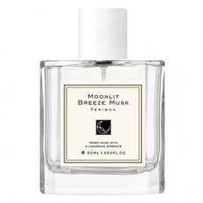 Moonlit musk 클린 화이트머스크 향수 여자 향수 1 위 우디향 머스크향 니치향수 솝향 피치 오 드 퍼퓸 무성별 향수 추천 중성적인 향수 베스트 여자들이 좋아하는 남자향수, 1개, 50ml
