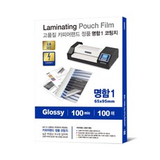 카피어랜드 정전기 방지 코팅지 100mic 명함1 100매, 본상품선택, 1개