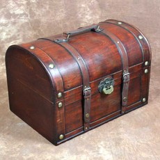 나무 보석함 궤짝 섬 빈티지 보물 상자 옛날 레트로, S 30x16x16, 01.S사이즈 30x16x16, 원래 모델 S 30x16x16