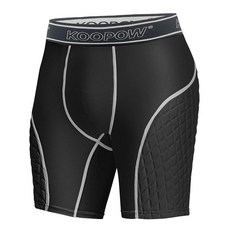 KOOPOW 성인용 패딩 슬라이딩 반바지 남성용 슬라이더 패드 야구 축구 라크로스 하키용 2999901, KOOPOW 성인용 패딩 슬라이딩 반바지 남성용 슬라이