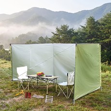 ELSECHO 야외 캠핑 방풍 스크린 간이 바람막이 천막 피크닉 주변 가림막