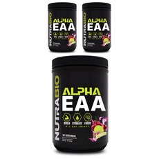 NUTRABIO Alpha EAA無麩質氨基酸保健粉 檸檬櫻桃口味, 3個, 455克