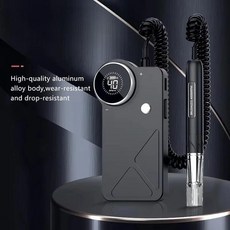 무선 네일 드릴 아크릴 살롱용 아트 작업용, 1개, 1. black