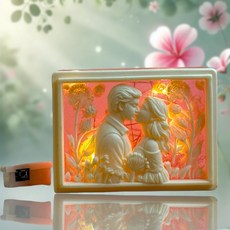 戀戀光影夜燈 LED裝飾燈, 1個
