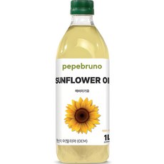 Pepebruno 葵花籽油, 1個, 1L