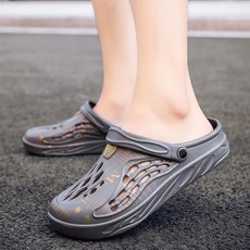 투니스 패션 심플 웨이브 트임 아쿠아 샌들 슬리퍼 2cm