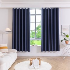 SO SUNNING 3중직 사계절 단열 아일렛 암막커튼 2개입