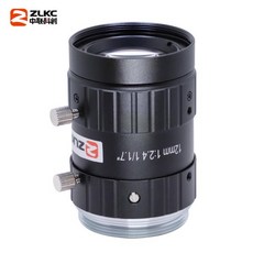 ZLKC FA 렌즈 12MP C 마운트 카메라 고해상도 매크로 1/1.7인치 CCTV 부품 저왜곡 머신 비전 F2.4, 01 C 입, 01   Mainland