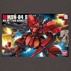 일본 반다이 정품 HG UC 기동전사 건담 역습의 사야 사자비 프라모델, 1개