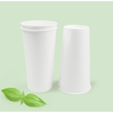 22온스 종이컵 600ml 무지 양면코팅컵, 1세트, 480개