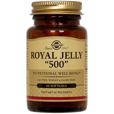 SOLGAR 蜂王乳500軟膠囊, 60顆, 1罐