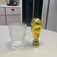트로피 피파컵 축구 우승 모형 13 5cm 인테리어 발롱도르 우승트로피 대회, 21cm[솔리드]