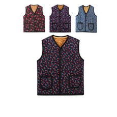 할머니 부모님 효도선물로 좋은 방한 조끼 X 4개입 ths+5333dK