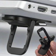 안심구매단 노트북 각도조절 다리 키보드 높이조절, 블랙